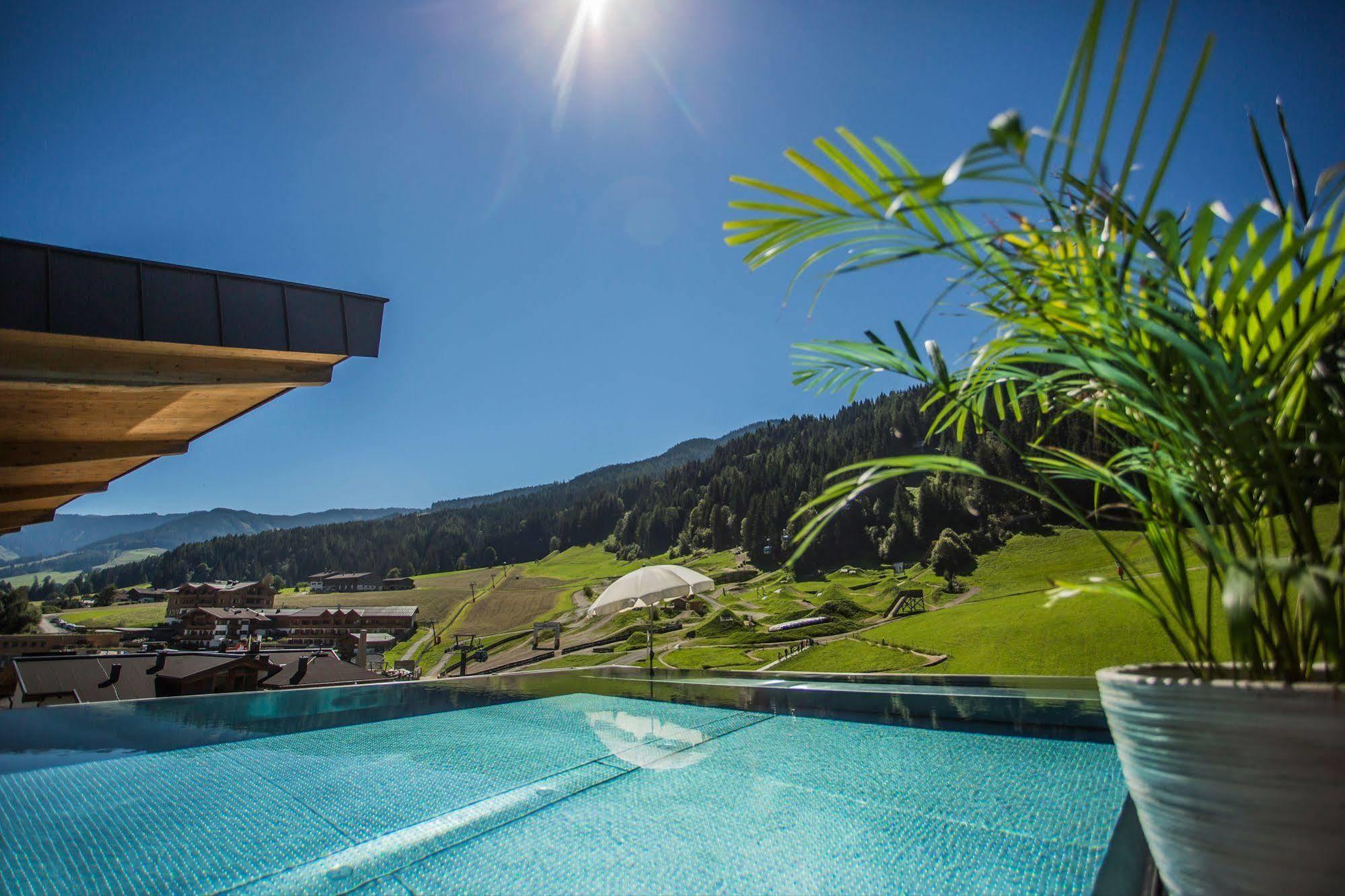 Hotel Bacher Asitzstubn Leogang Ngoại thất bức ảnh